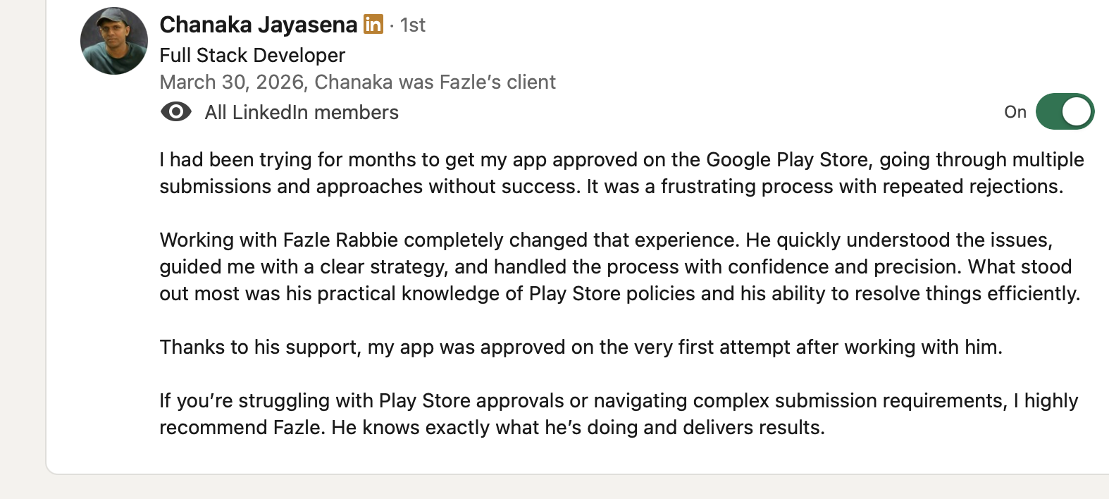 Client review 101