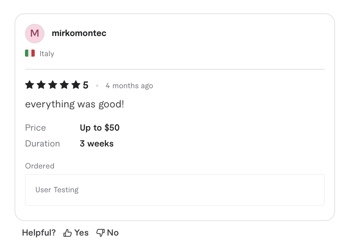 Client review 9